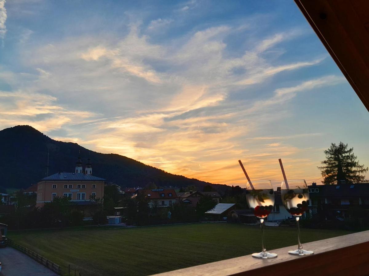 Ferienwohnung Bergblick Loft Aschau im Chiemgau Eksteriør bilde